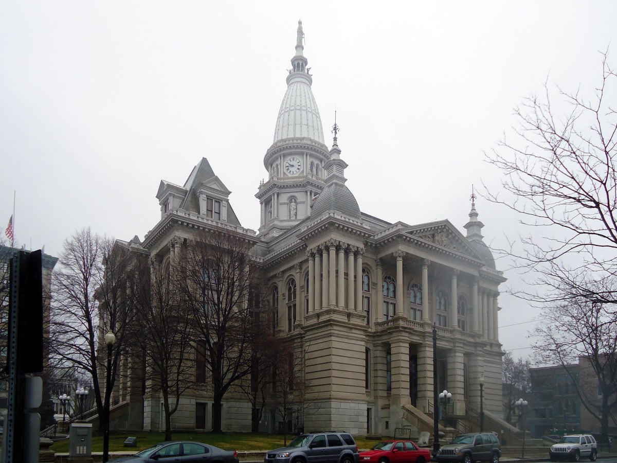 The Tippecanoe County Courthouse in Indiana (1884) Hiding in Plain Sight